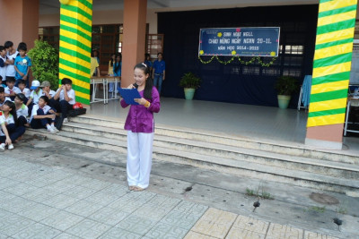 MC : Em Đỗ Thị Anh Thư lớp 7a6