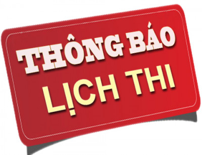 Lịch Thi HK II Khối 9 - Năm Học 2017 - 2018