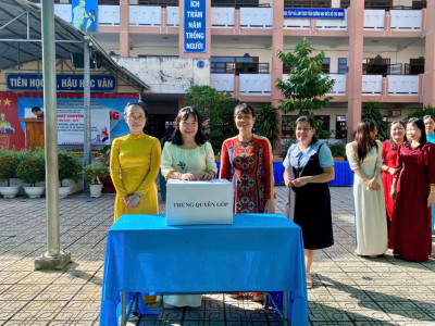 🌟 TRƯỜNG THCS ĐỊNH HÒA HƯỚNG VỀ ĐỒNG BÀO MIỀN TRUNG BỊ ẢNH HƯỞNG BÃO SỐ 10 🌟