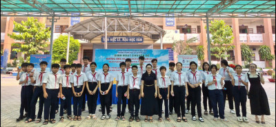 📚 SÔI NỔI HOẠT ĐỘNG HƯỞNG ỨNG NGÀY SÁCH VIỆT NAM TẠI TRƯỜNG THCS ĐỊNH HÒA NĂM 2026