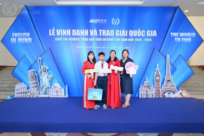 TRƯỜNG THCS ĐỊNH HÒA – VINH DANH EM BÙI NGUYỄN PHÚ VINH – LỚP 6A8 ĐẠT HUY CHƯƠNG BẠC KỲ THI TIẾNG ANH CẤP QUỐC GIA