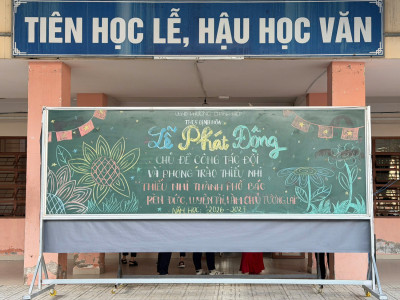 LIÊN ĐỘI TRƯỜNG THCS ĐỊNH HÒA PHÁT ĐỘNG CHỦ ĐỀ CÔNG TÁC ĐỘI VÀ PHONG TRÀO THIẾU NHI NĂM HỌC 2026 – 2027